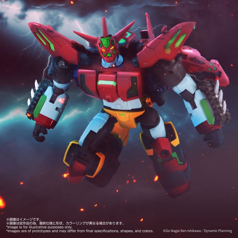 Getter Robo Toyrise Action Figure Force Getter Robo 27 cm - Takara Tomy Action Figures