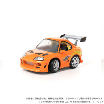 Fast & Furious Q-Village Vehicle with mini-figure Toyota Supra JZA80