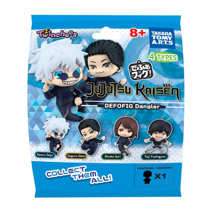 Jujutsu Kaisen Twinchees Mini Figures Defofig! Danglers 5 cm Display Box Qty 24