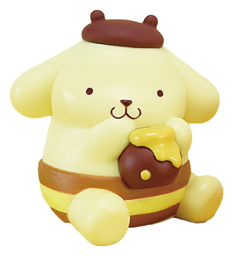 Sanrio Twinchees Mini Figures Pompompurin My Fav Color 5 cm Blind Pack Display Box Qty 24