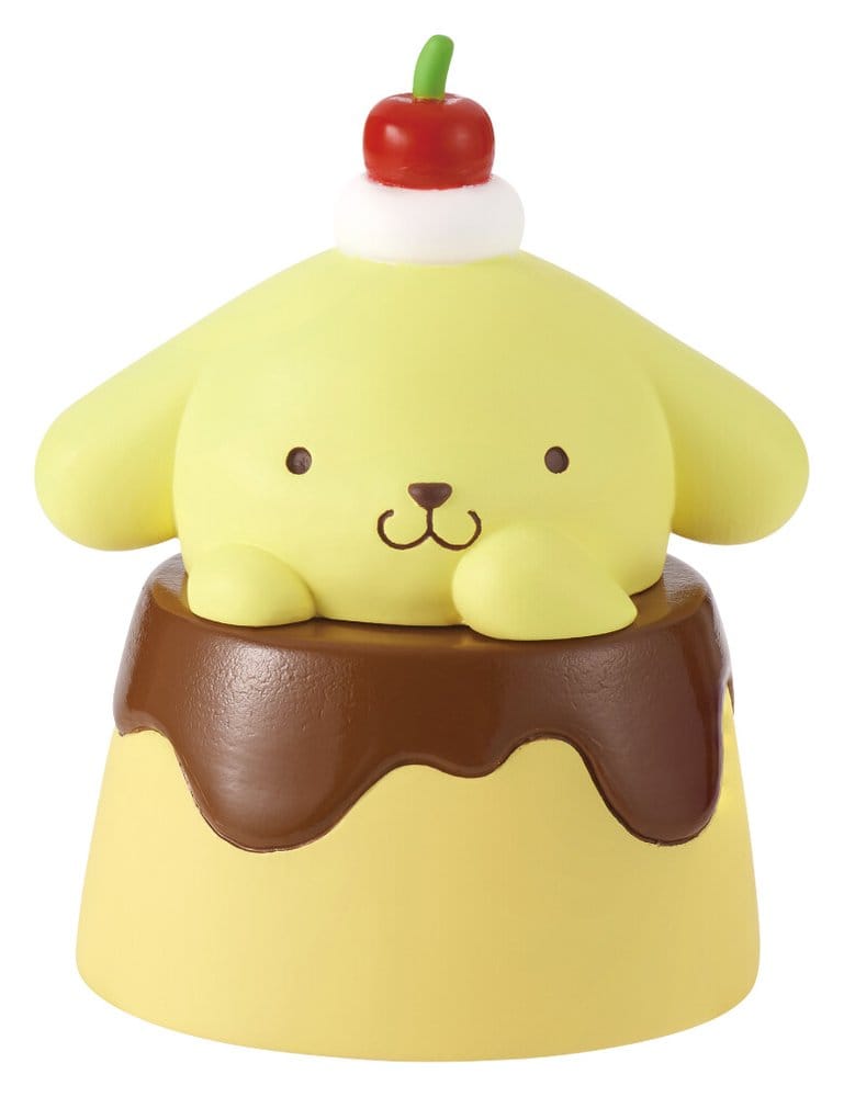 Sanrio Twinchees Mini Figures Pompompurin My Fav Color 5 cm Blind Pack Display Box Qty 24