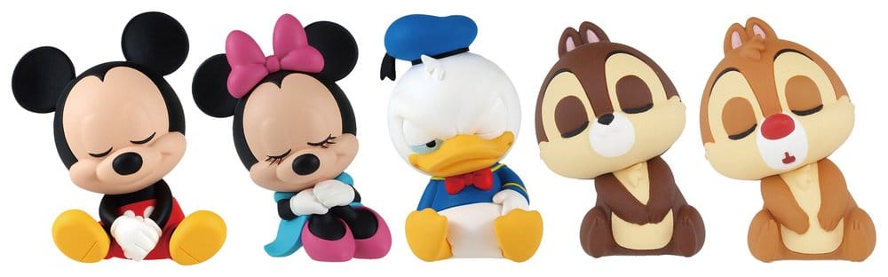 Disney Twinchees Mini Figures Lil' Sleepers 5 cm Blind Pack Display Box Qty 24 - Takara Tomy Blind Boxes