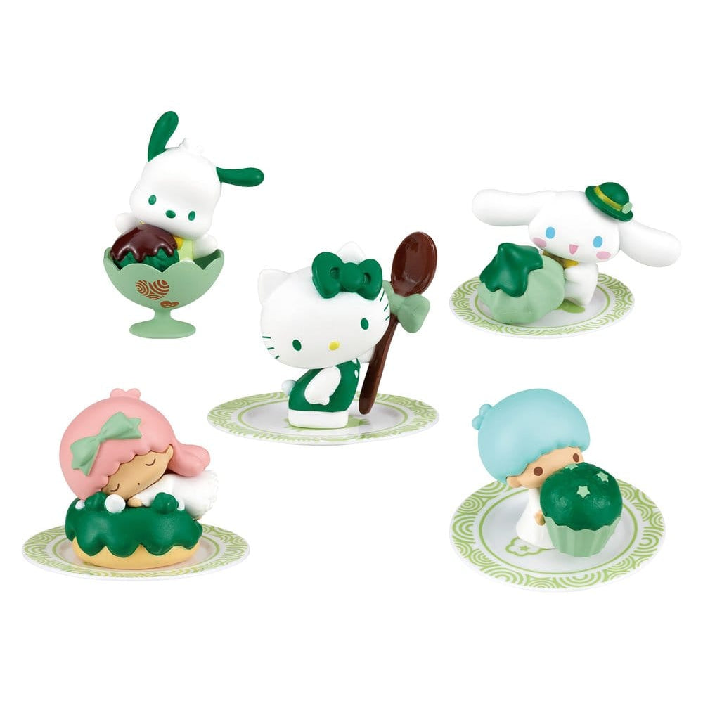 Sanrio Twinchees Mini Figures Hello Kitty & Friends I Love Matcha 5 cm Blind Pack Display Box Qty 24 - Takara Tomy Blind Boxes