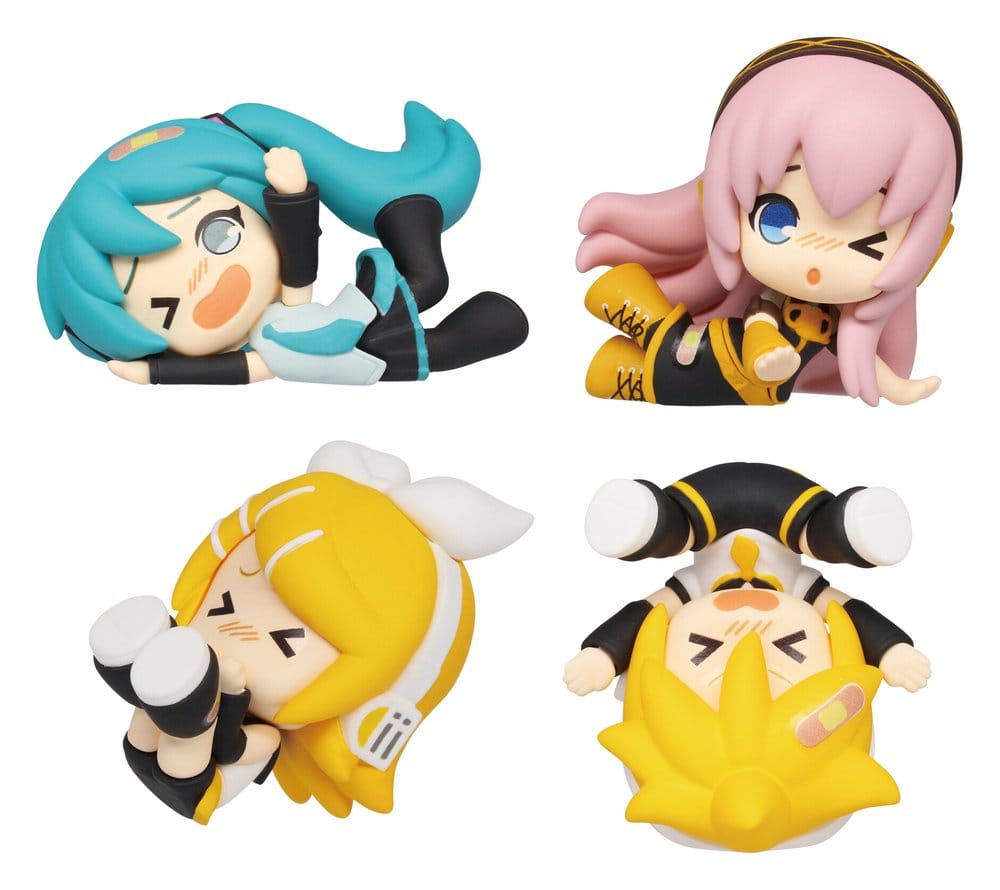 Hatsune Miku Twinchees Mini Figures Falling Figures 5 cm Blind Pack Display Box Qty 24 - Takara Tomy Blind Boxes