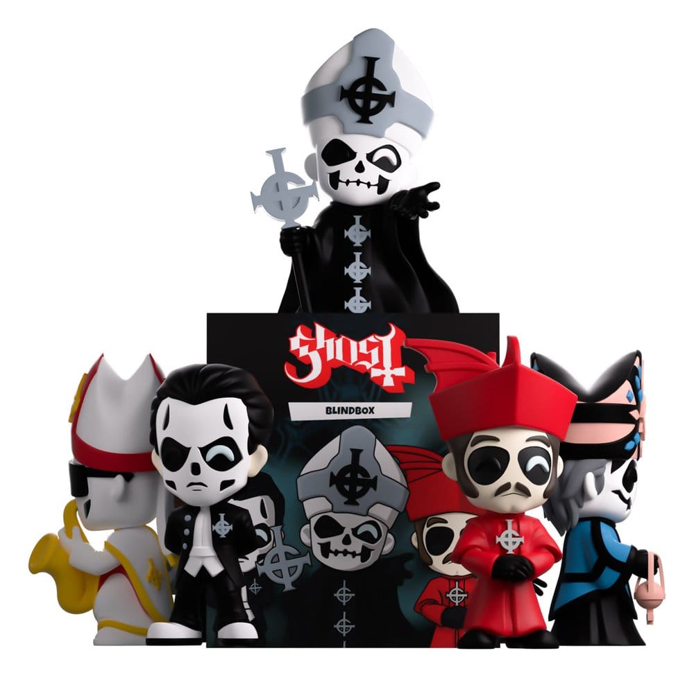 Ghost Mini Figures 8 cm Blind Box Display Box Qty 7