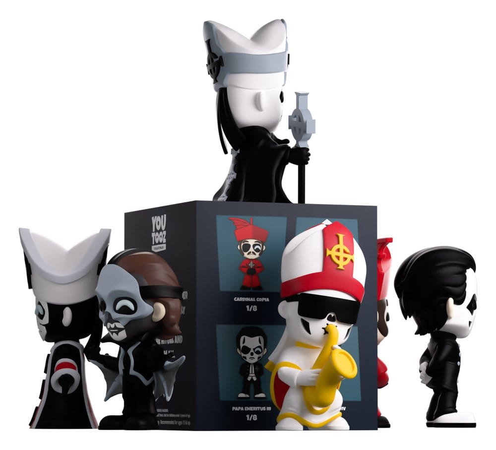 Ghost Mini Figures 8 cm Blind Box Display Box Qty 7