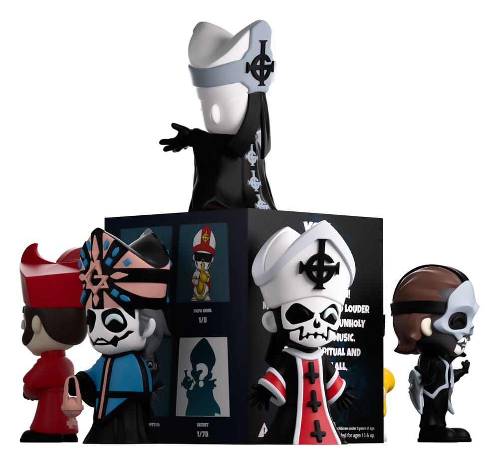 Ghost Mini Figures 8 cm Blind Box Display Box Qty 7