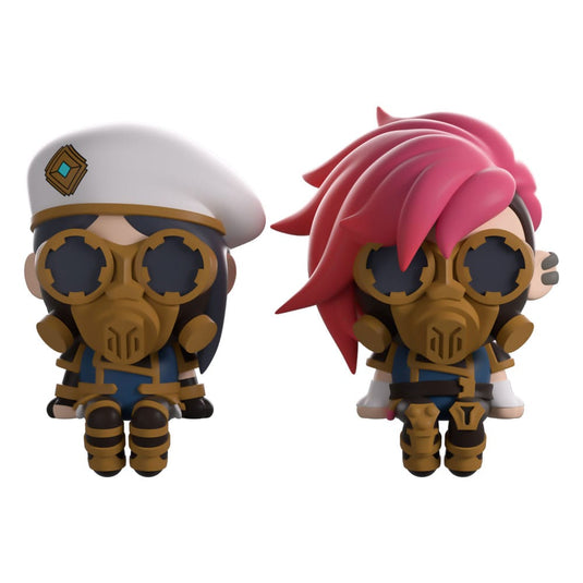 Arcane Vinyl Figures 2-Pack Caitlyn & Vi Taskforce 7 cm - Youtooz Statues