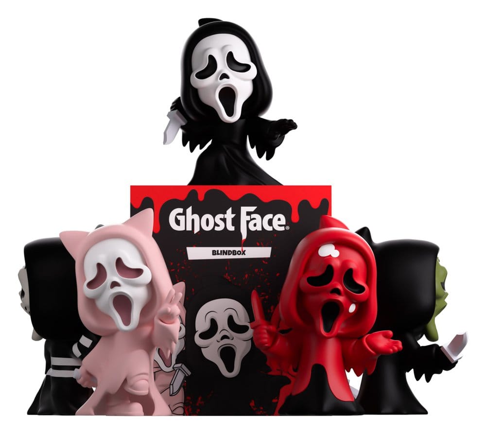 Ghost Face Mini Figures Blind Box Assortment Box Qty 8