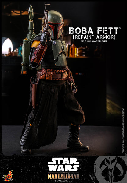 Boba Fett: Repaint: With Throne: Star Wars: The Mandalorian: TMS056-Hot Toys