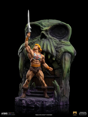 He-Man: Deluxe: Masters Of The Universe: 1/10 Statue-Iron Studios