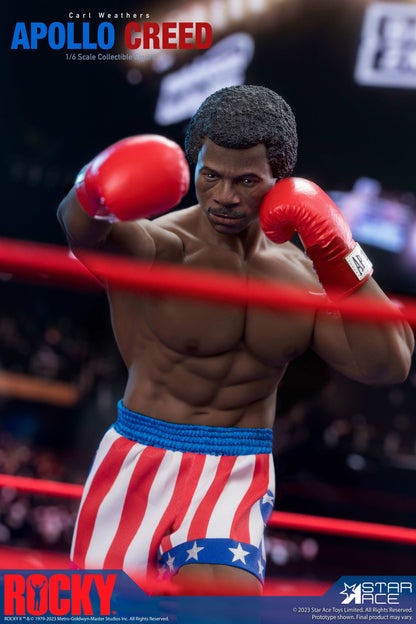 Apollo Creed: Rocky: Deluxe Edition: Sixth Scale Figure-Star Ace