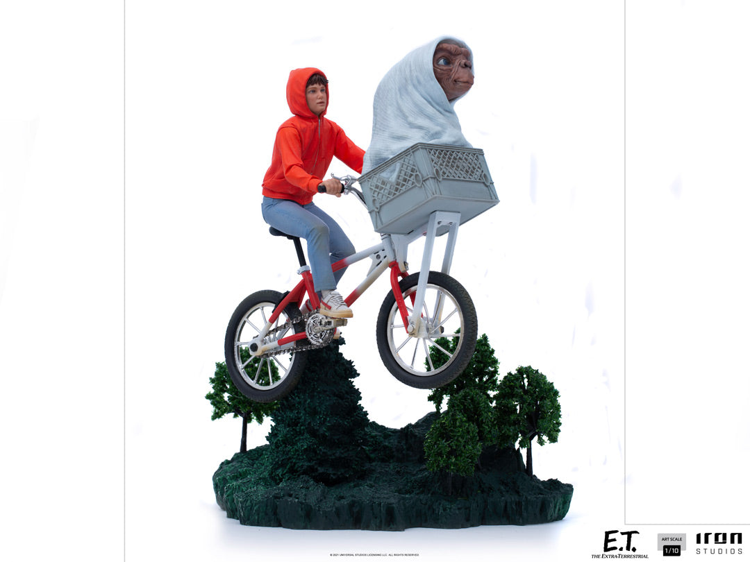E.T & Elliot: E.T: Art Statue 1/10-Iron Studios
