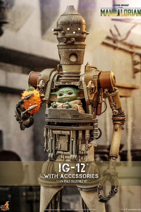 IG-12: With Accessories: Star Wars: The Mandalorian-Hot Toys