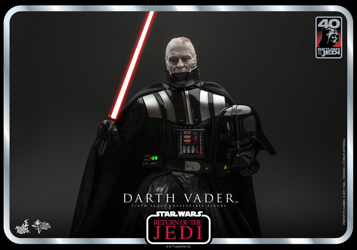 Darth Vader: Star Wars: Return Of The Jedi: 40th Anniversary-Hot Toys