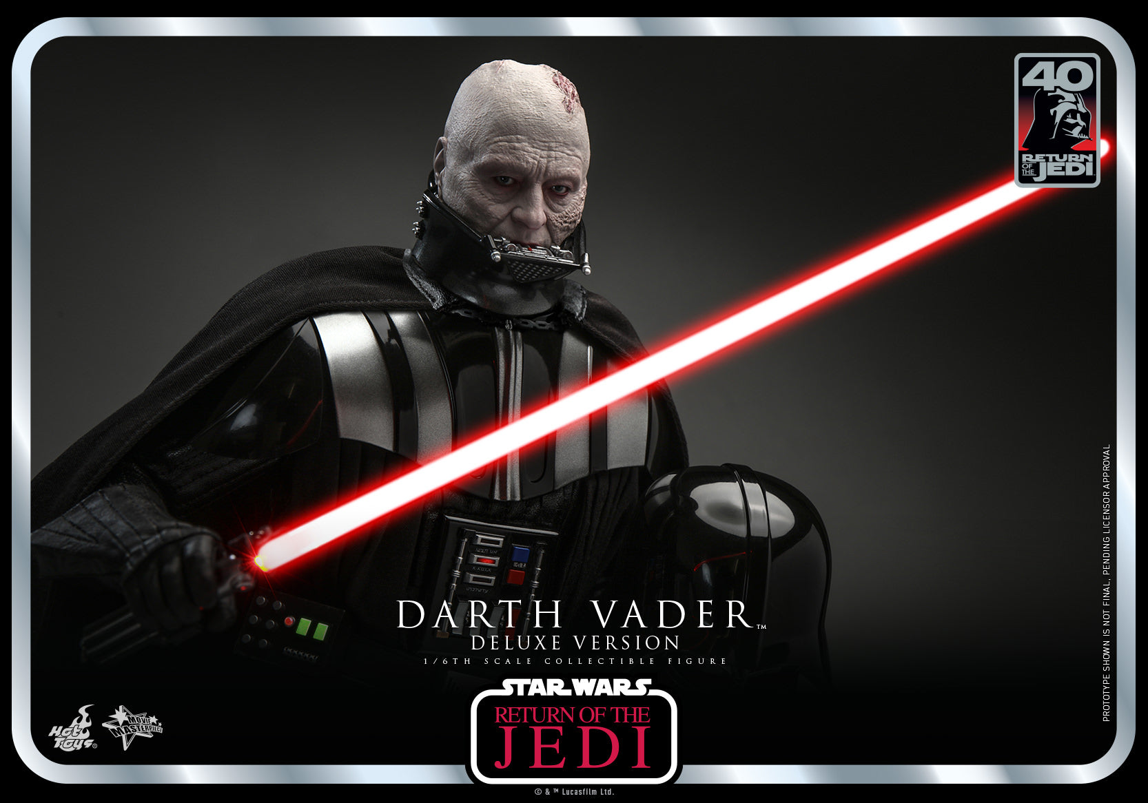 Darth Vader: Star Wars: Return Of The Jedi: 40th Anniversary: Deluxe