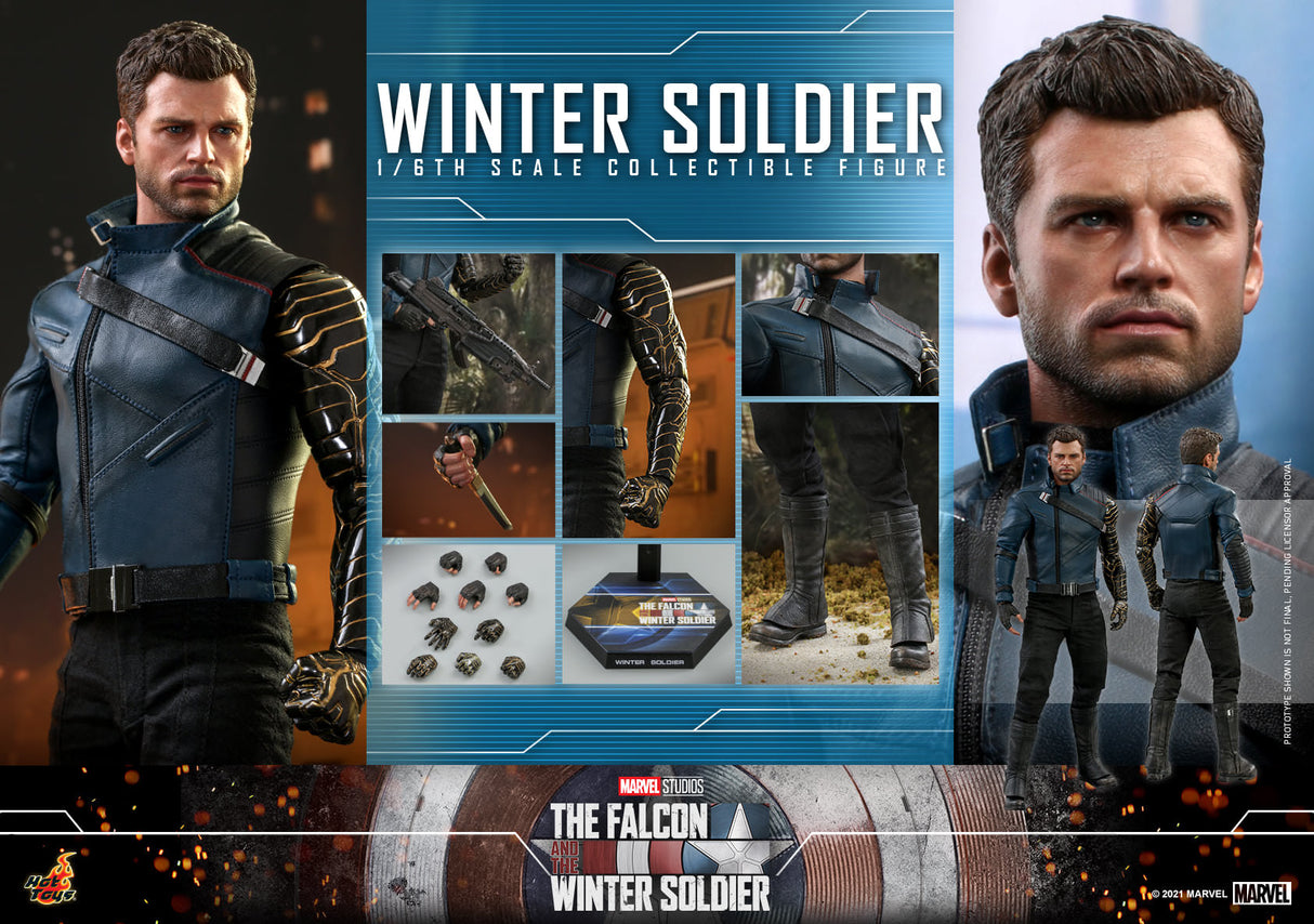 Winter Soldier: The Falcon & The Winter Soldier: Marvel: TMS039-Hot Toys