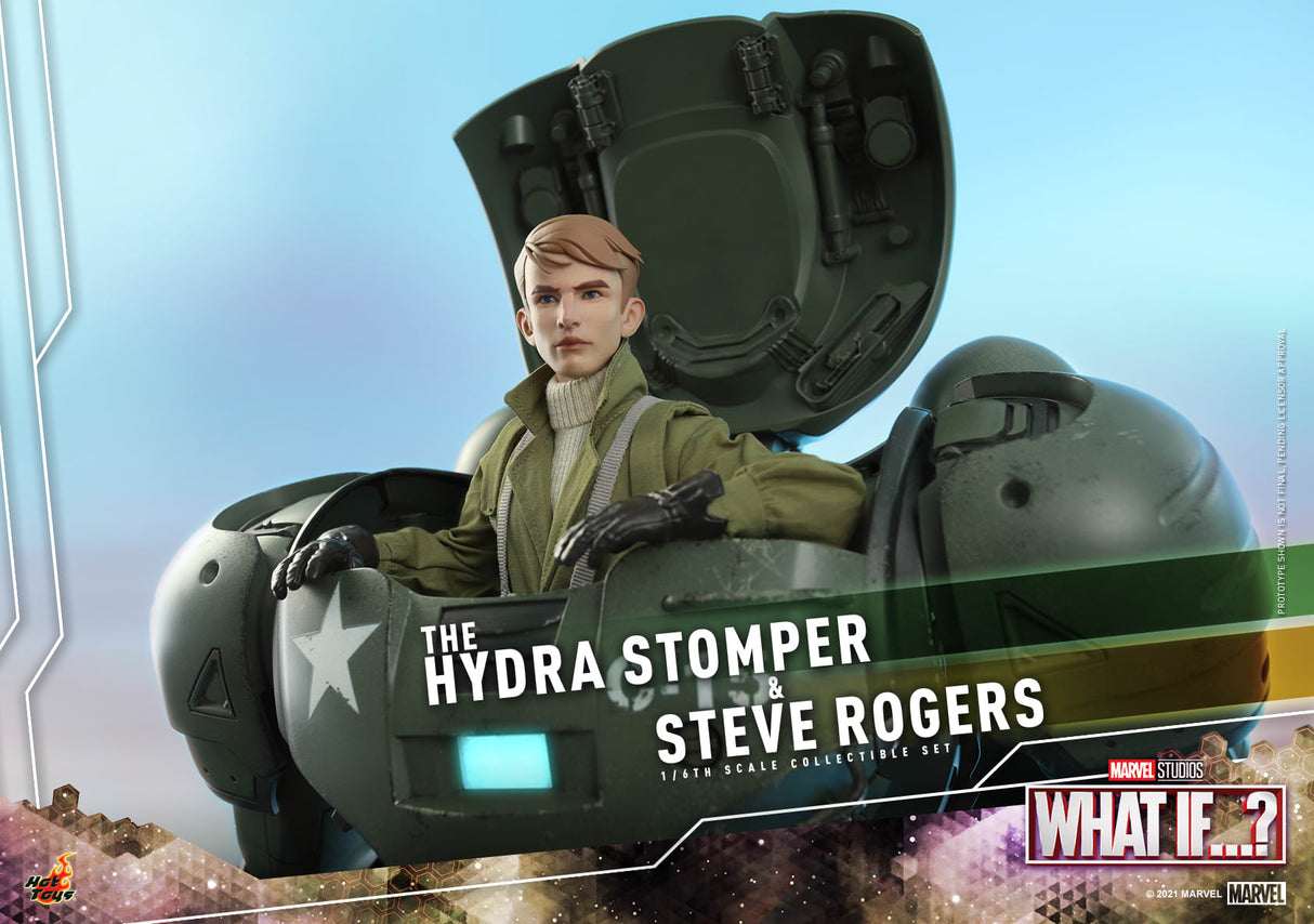 The Hydra Stomper & Steve Rogers: Marvel: What If...?: TMS060-Hot Toys